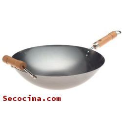 woks de acero inoxidable baratos