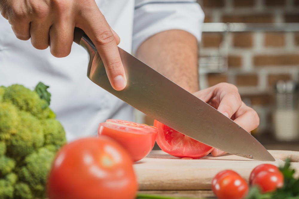 cocinero cuchillo